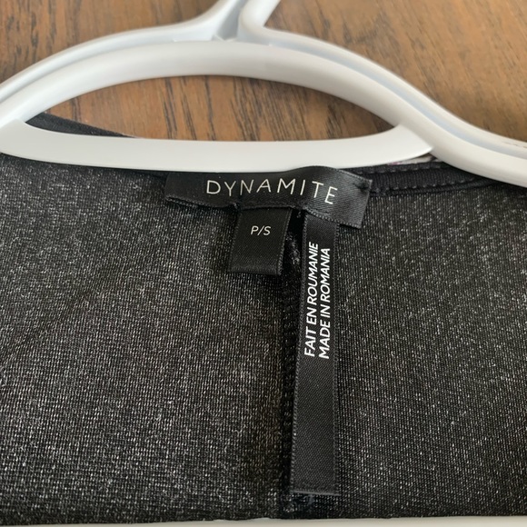 Dynamite Floral Velvet Wrap Dress - Picture 2 of 3